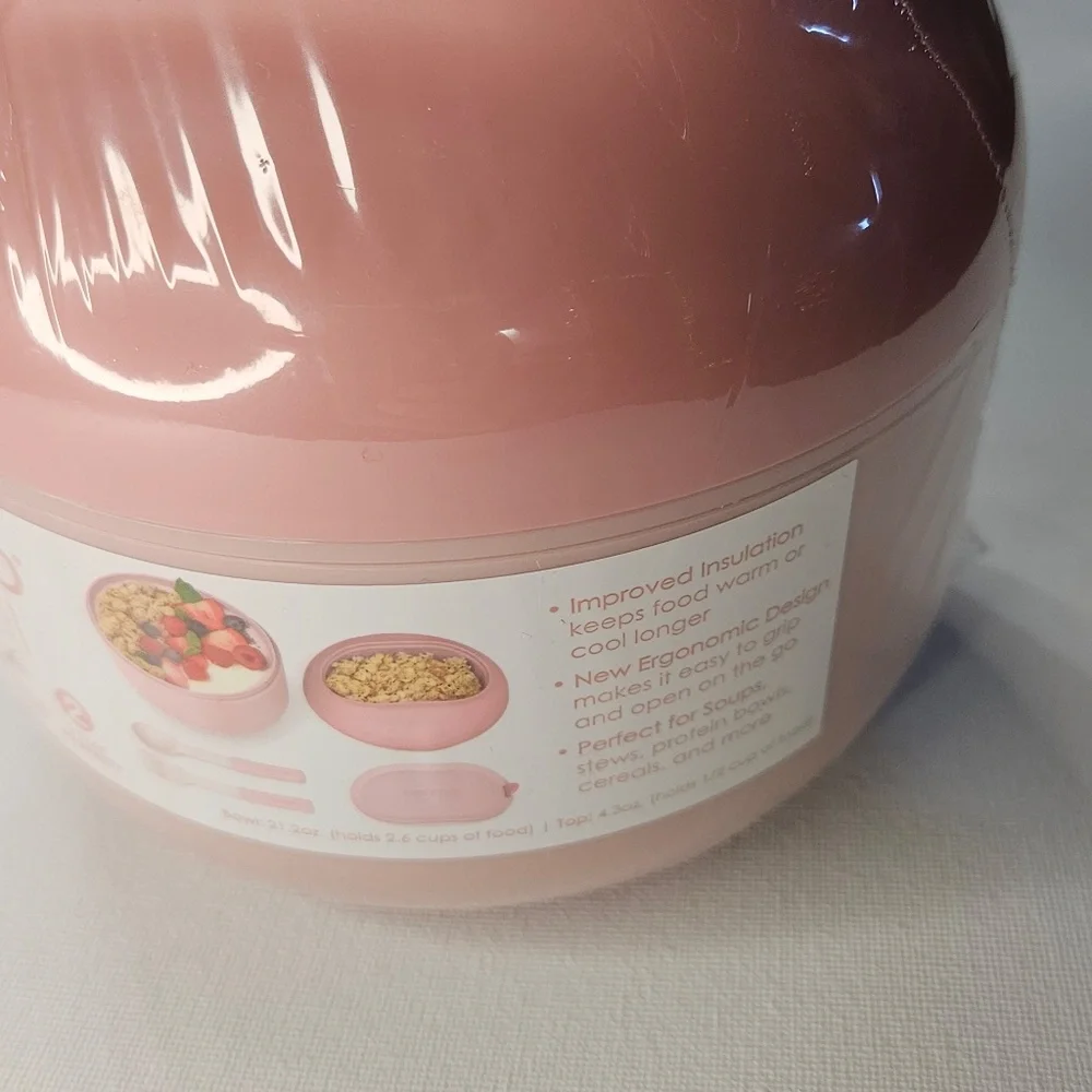 Bentgo Bowl Lunch Container 2.4 Cup Insulated Leak-Resistant Microwave‎ Safe New